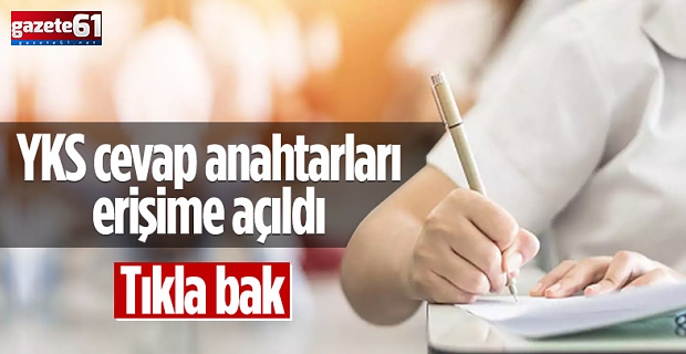 YKS Soruları Ve Cevap Anahtarları Erişime Açıldı! Tıkla öğren