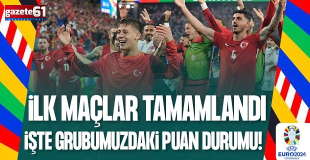 İşte EURO 2024 grubumuzdaki puan durumu!