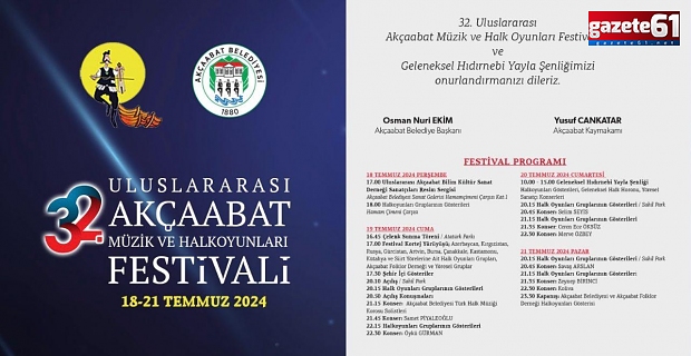 FESTİVAL BAŞLADI