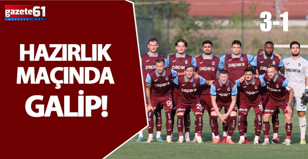 Trabzonspor yine galip