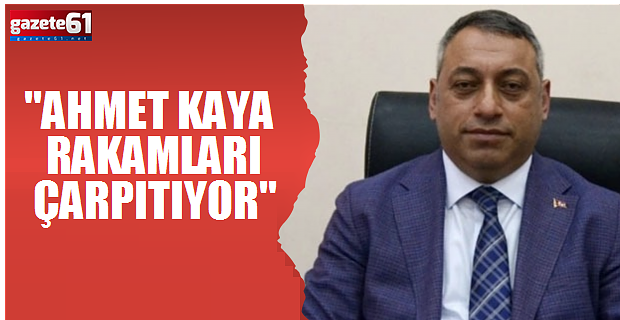 “Ahmet Kaya rakamları çarpışıyor”