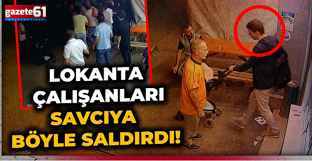 Savcı ve ailesine restoranda saldırı!