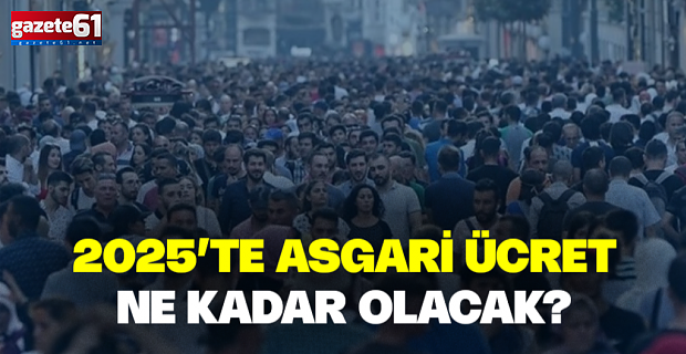 Asgari ücret 2025'te ne kadar olacak? 