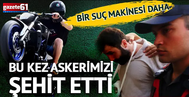 Bir suç makinesi daha! Bu kez askerimizi şehit etti