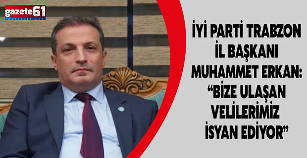 “Bize ulaşan velilerimiz isyan ediyor”