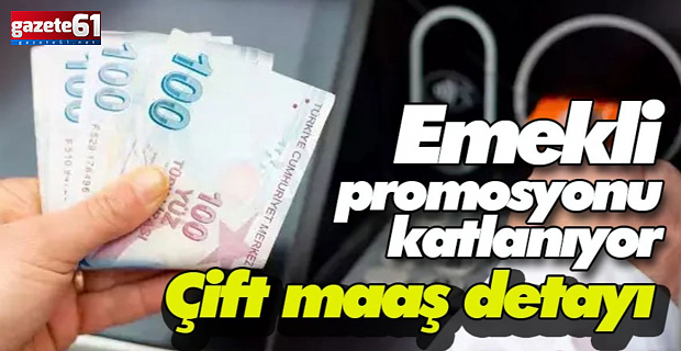 Emeklileri sevindiren gelişme! Birden fazla promosyon imkanı