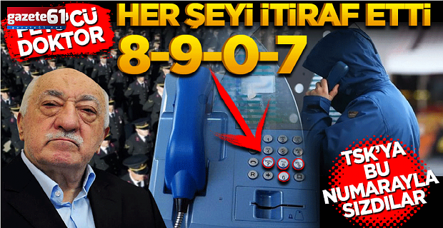 FETÖ’cü doktor her şeyi itiraf etti!