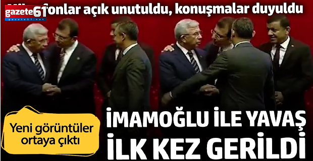 İmamoğlu ile Yavaş ilk kez gerildi!