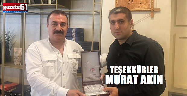 TEŞEKKÜRLER MURAT AKIN