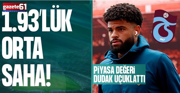 Trabzonspor'a 1.93'lük orta saha: Philip Billing