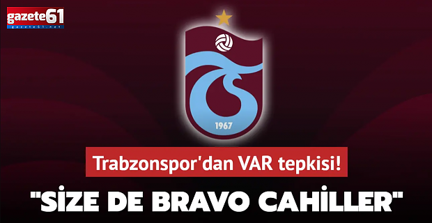 Trabzonspor'dan VAR görüntüleri sonrası flaş açıklama!