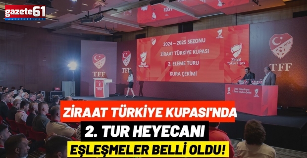 Ziraat Türkiye Kupası'nda eşleşmeleri belli oldu!