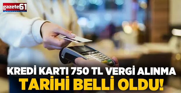 100 bin liralık limite 750 TL vergi! Her yıl o ayda kesilecek