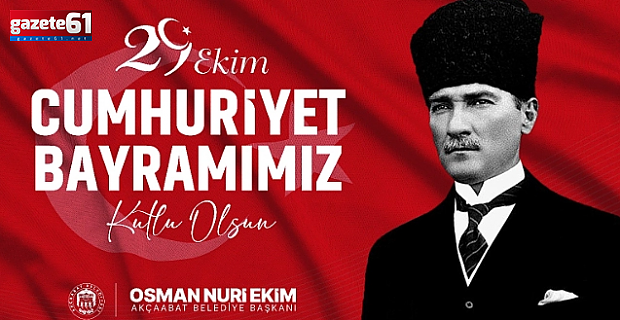 29 Ekim Cumhuriyet Bayramı Kutlu Olsun