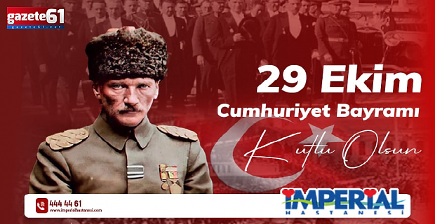 29 Ekim Cumhuriyet Bayramı Kutlu Olsun