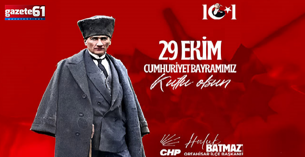 29 Ekim Cumhuriyet Bayramı Kutlu Olsun