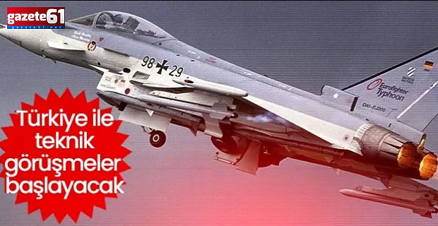  Almanya'dan Eurofighter alımına yeşil ışık