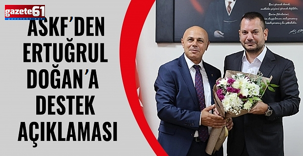 ASKF'DEN ERTUĞRUL DOĞAN’A DESTEK AÇIKLAMASI