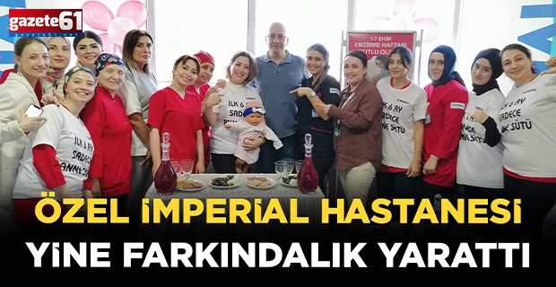 Özel İmperial Hastanesi Yine Farkındalık Yarattı