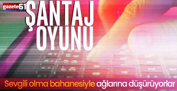 Sosyal medya çetesin şantaj oyunu!