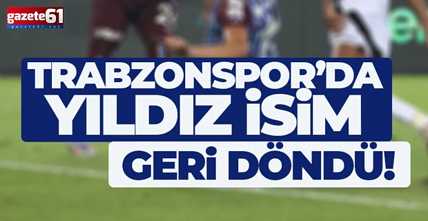 Trabzonspor'da RAMS Başakşehir maçı öncesi Ozan Tufan gelişmesi!