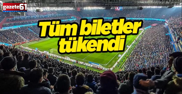 Trabzonspor-Fenerbahçe maçı kapalı gişe!