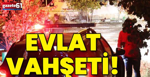 Vahşet! Babası ile ağabeyini yaktı!