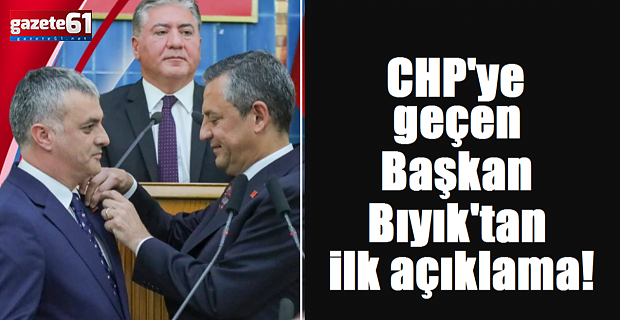 CHP'ye geçen Başkan Bıyık'tan ilk açıklama!