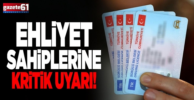 Ehliyet yenileyeceklerin beklediği haber geldi