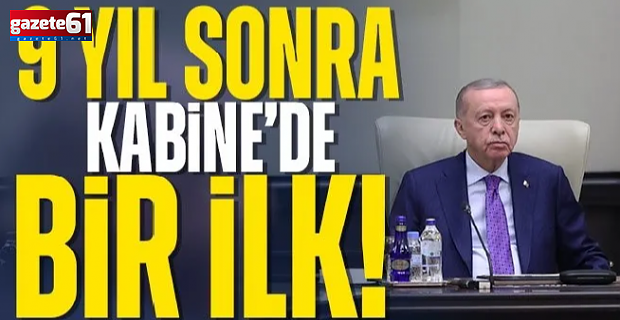 Kabine 9 yıl aradan sonra Çankaya Köşkü'nde toplanıyor