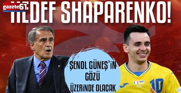 Trabzonspor'da hedef Shaparenko!