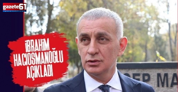 Yabancı hakem gelecek mi? İbrahim Hacıosmanoğlu açıkladı