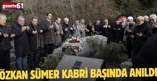 Özkan Sümer kabri başında anıldı