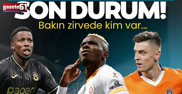  Süper Lig'de gol krallığında son durum! Bakın zirvede kim var...