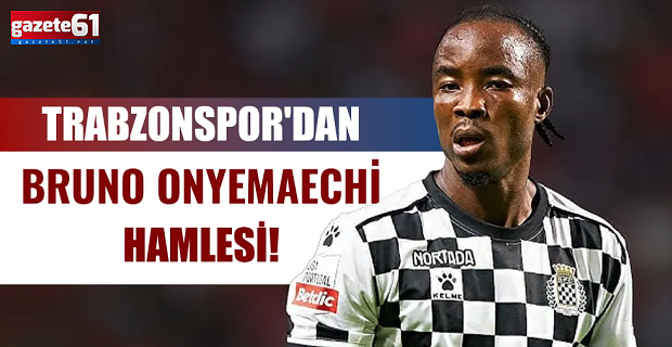 Trabzonspor'dan Onyemaechi atağı!