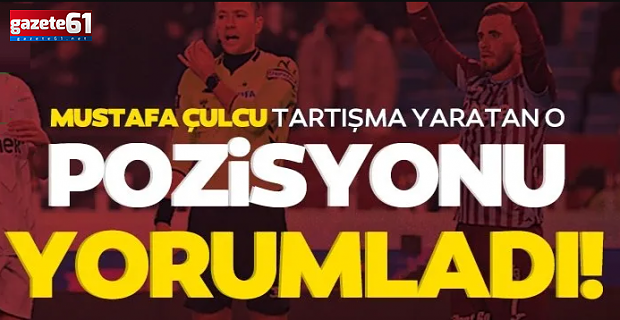 Trabzonspor-Kasımpaşa maçındaki tartışmalı pozisyonu yorumladı!