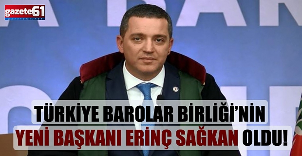 Türkiye Barolar Birliği'nin yeni başkanı belli oldu