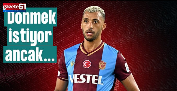 Vitor Hugo Trabzonspor'a geri dönmek istiyor!