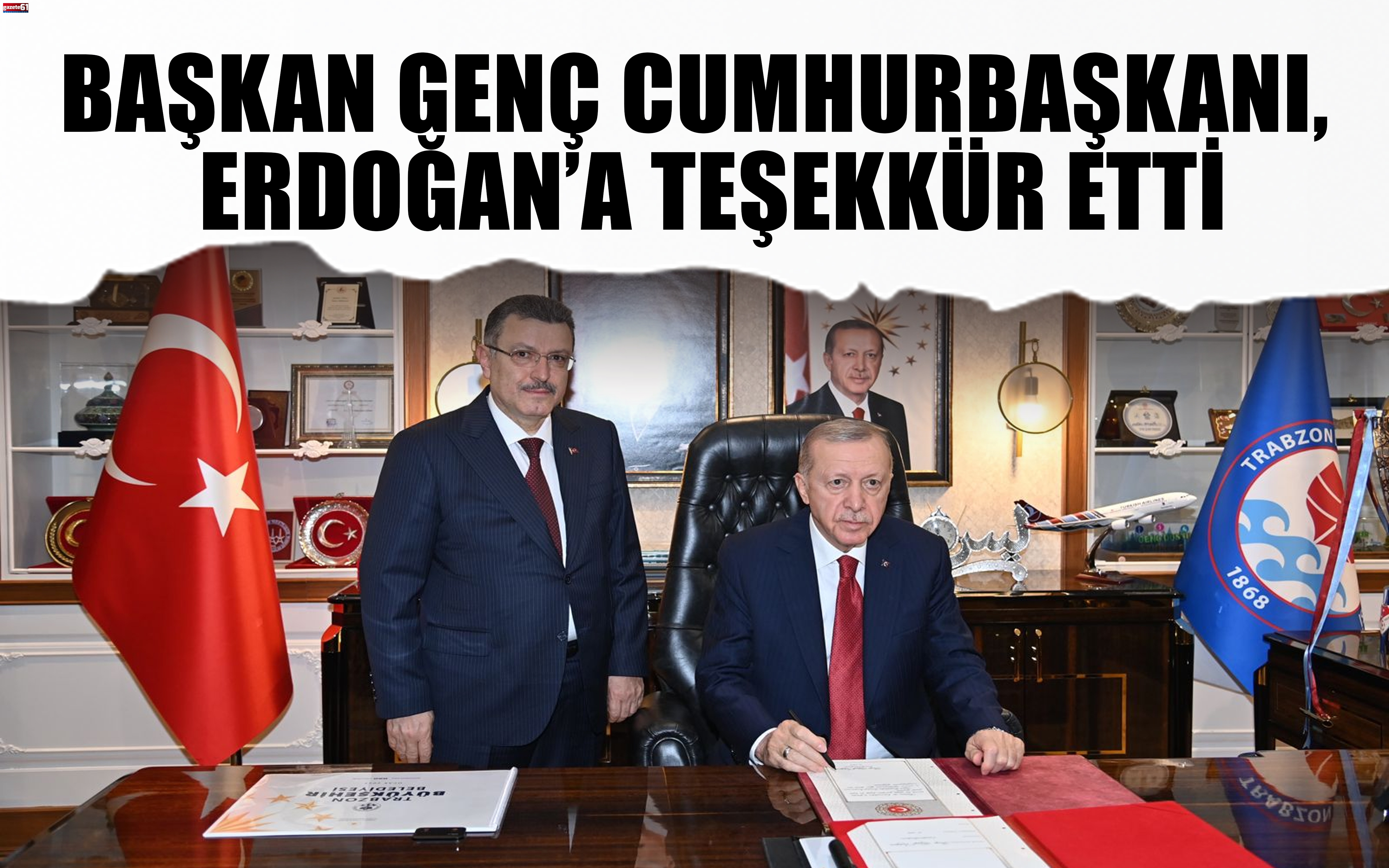 BAŞKAN GENÇ'TEN TEŞEKKÜR