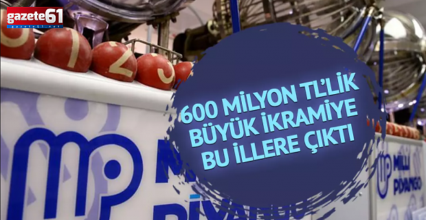 Büyük ikramiye çeyrek bilete çıktı!