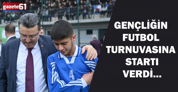 Gençliğin Futbol Turnuvasına Startı Verdi...