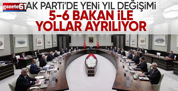 Yeni yılda kabine değişiyor mu? AK Parti kulislerinde konuşuluyor...