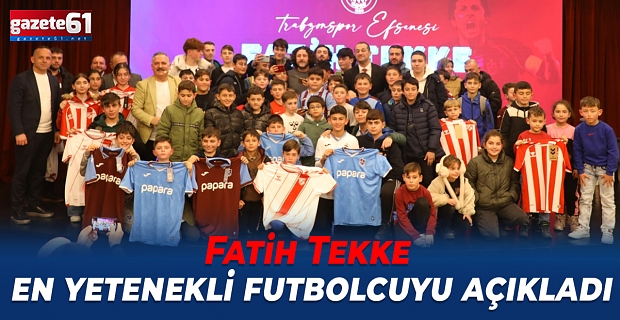 Fatih TEKKE Akçaabat’ta Futbolseverlerle Buluştu