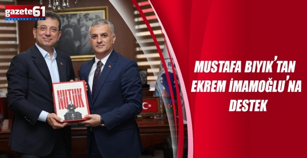 Mustafa Bıyık’tan Ekrem İmamoğlu’na destek