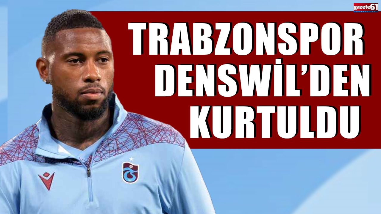 Trabzonspor Denswil’den kurtuldu