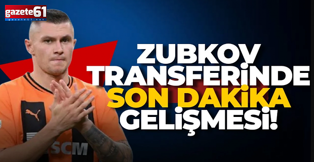 Trabzonspor Zubkov transferinde mutlu sona ulaştı!