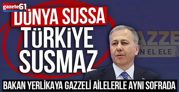 "Dünya sussa Türkiye susmayacaktır"