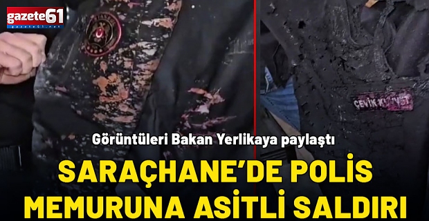 Polise asit attılar