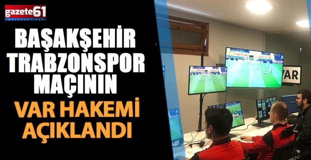 VAR HAKEMİ AÇIKLANDI