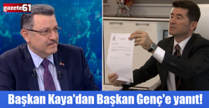 Ahmet Kaya'dan Başkan Genç'e yanıt!